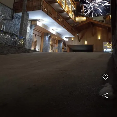 Piscine 5 Etoiles Lägenhet Huez